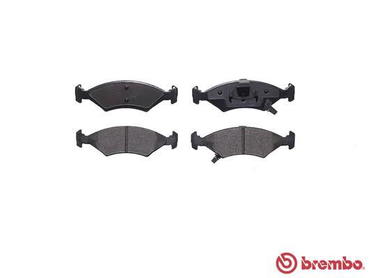 A.B.S. P 30 062 BREMBO BREMSBELÄGE, RICHTUNGSGEBUNDEN Bremsbelagsatz, Scheibenbremse